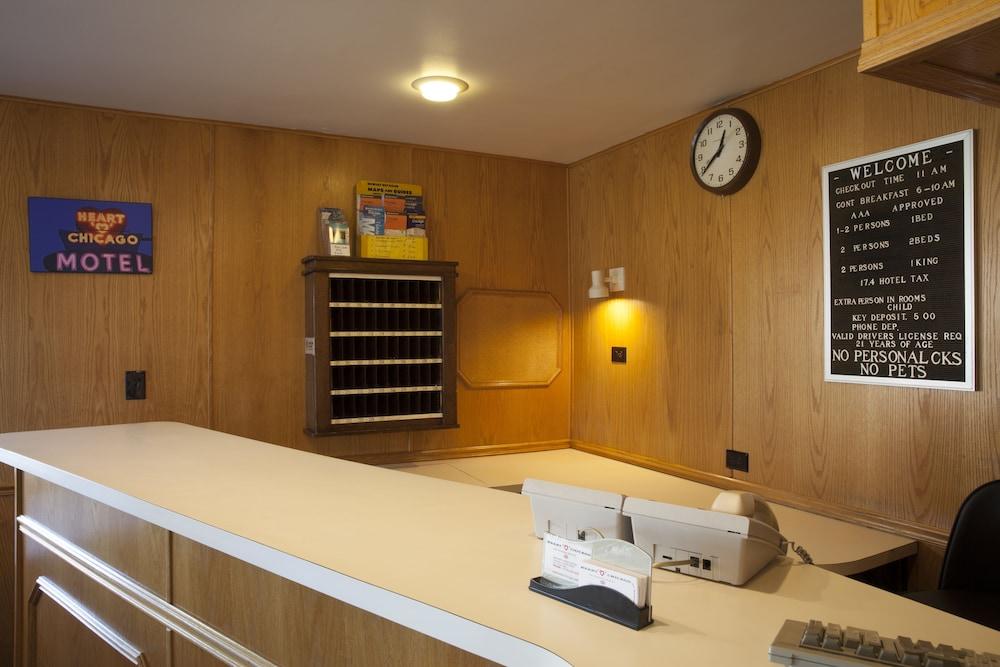 Heart O' Chicago Motel Экстерьер фото