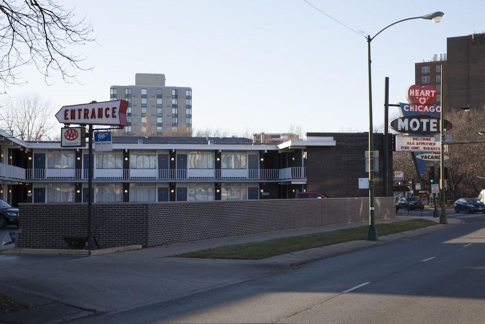 Heart O' Chicago Motel Экстерьер фото